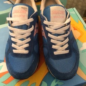 Saucony Shadow - Pink & Blue